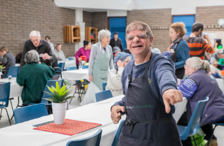 Schools are invited to serve at Matt's Place Community Meals program to introduce their students to the benefits of volunteering in their local community. Supervised by their teachers, students will get hands on experience waiting tables for those in our community who struggle with disadvantage or social isolation.