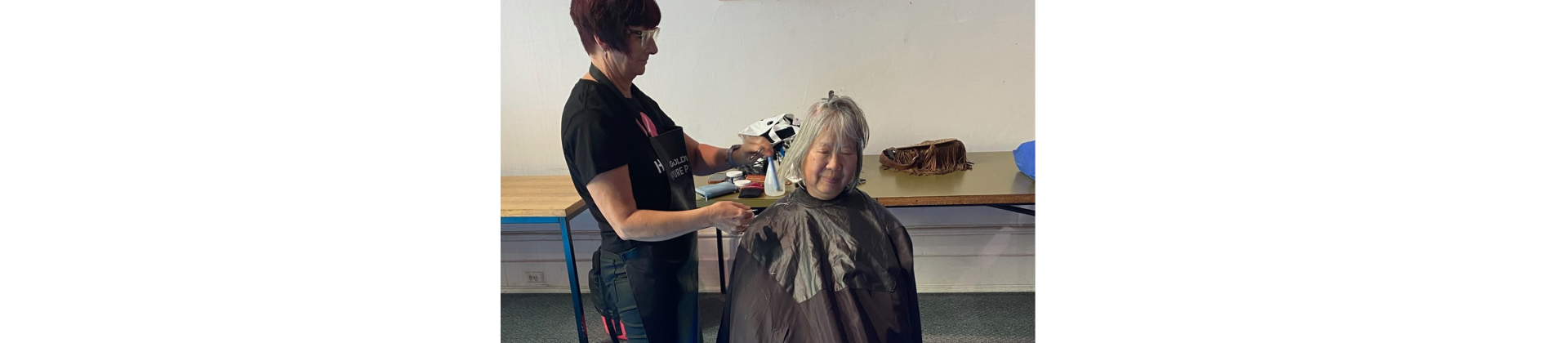 Boosting Confidence: Haircuts & Support